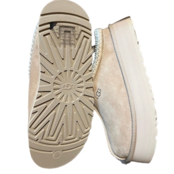 UGG Tazz Suede Platform Clog Slippers - Picture 7 of 9